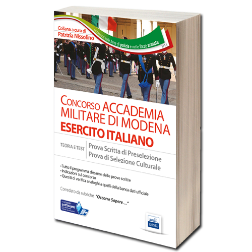 Libro Concorso Accademia Esercito