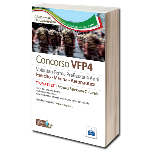 Libro Concorso VFP4 Esercito - Prova di Selezione Culturale