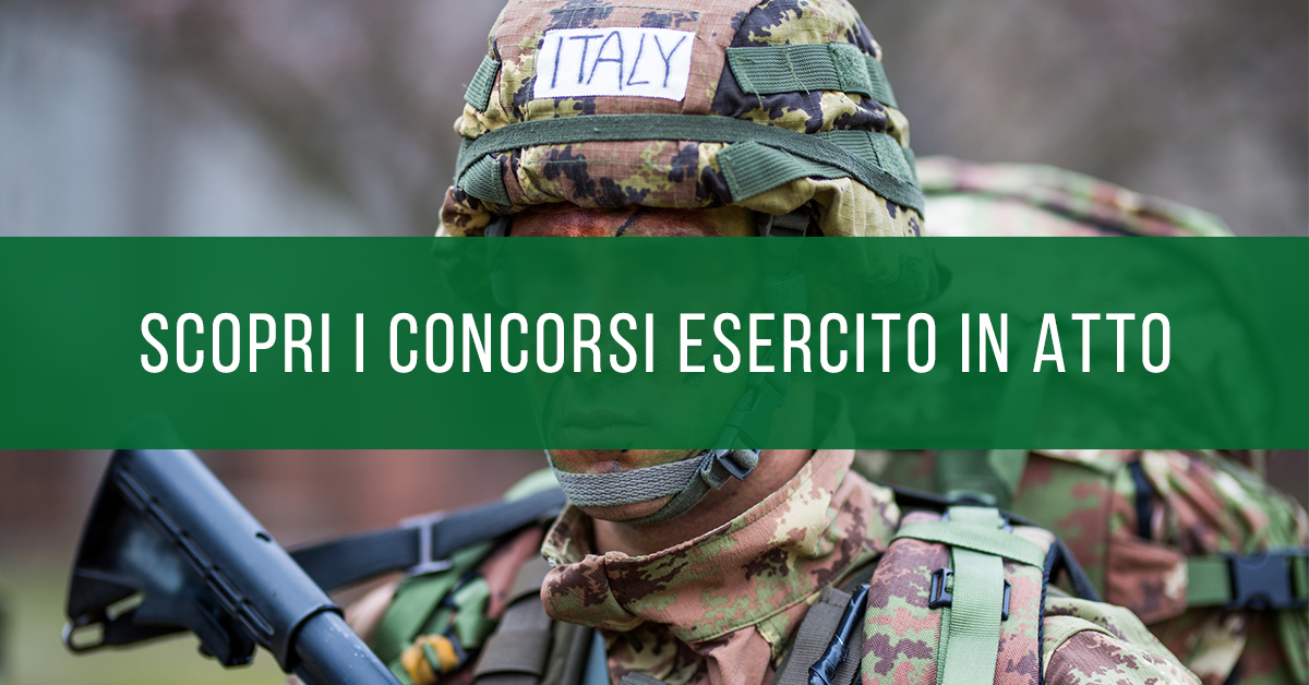 Esercito Italiano Concorsi in Atto